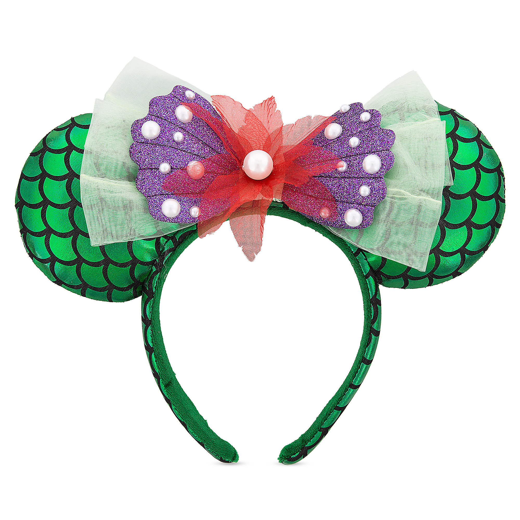 The Little Mermaid Inspired Disney Ears-Mickey Ears-Ariel Disney Ears 