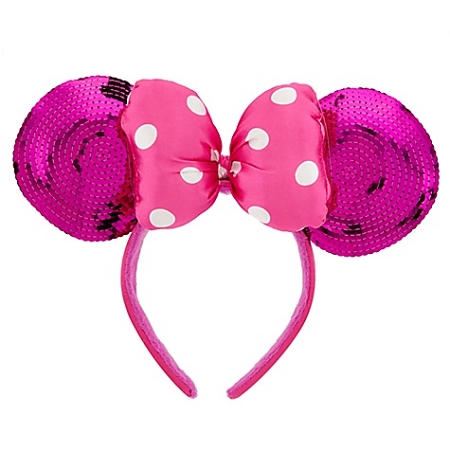 disney mickey ears pink sequined ears 01